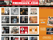 Tablet Screenshot of fremeaux.com
